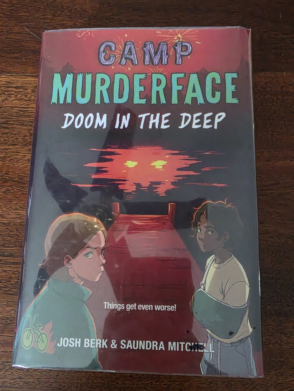 Camp Murderface #2: Doom in the Deep By Josh Berk And Saundra Mitchell Hardcover